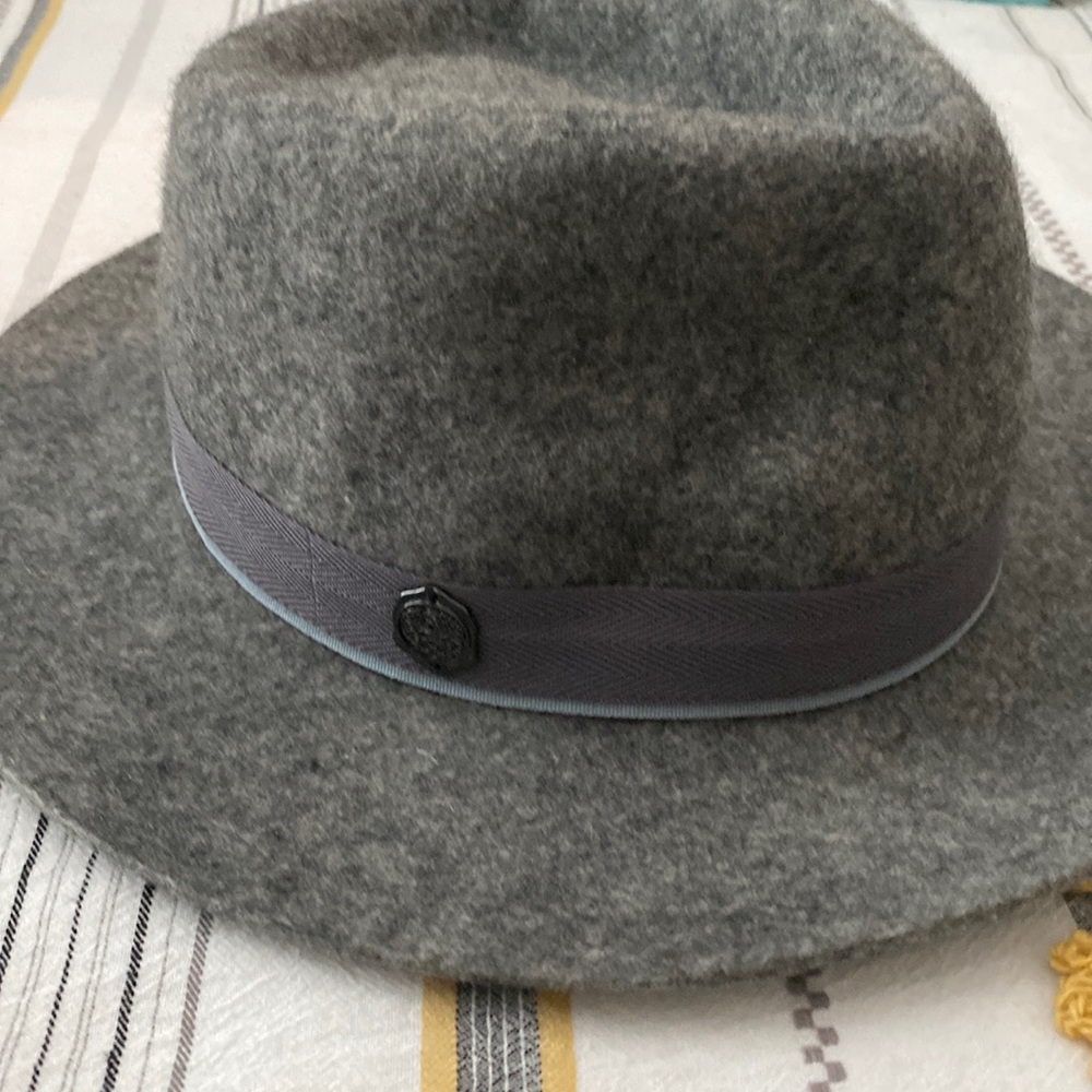 Grey Felt Fedora